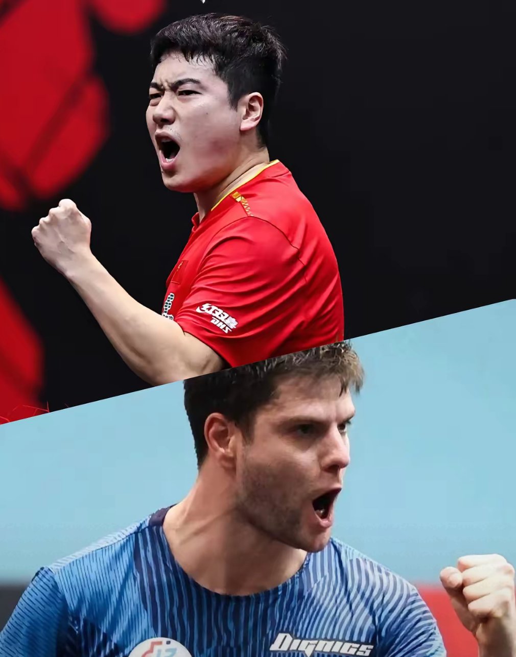 法国乒乓球队横扫比利时乒乓球队，奥恰洛夫惊艳世界