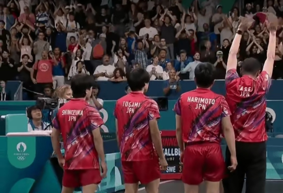 瑞典乒乓球队强势德国乒乓球队，张本智和关键制胜