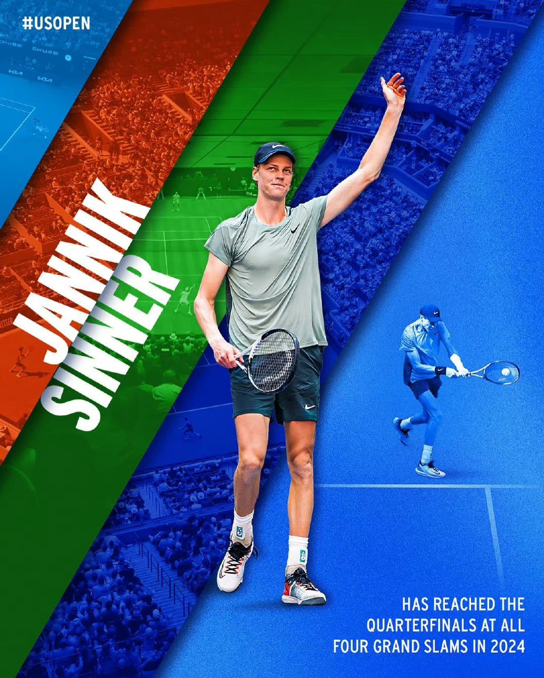 美网横扫戴维斯杯,辛纳统治全场 美网横扫戴维斯杯,辛纳统治全场